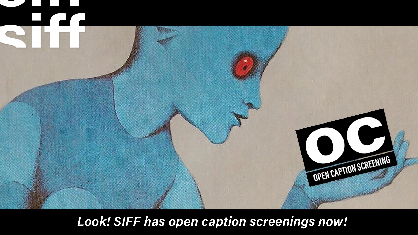 Open Caption Screenings