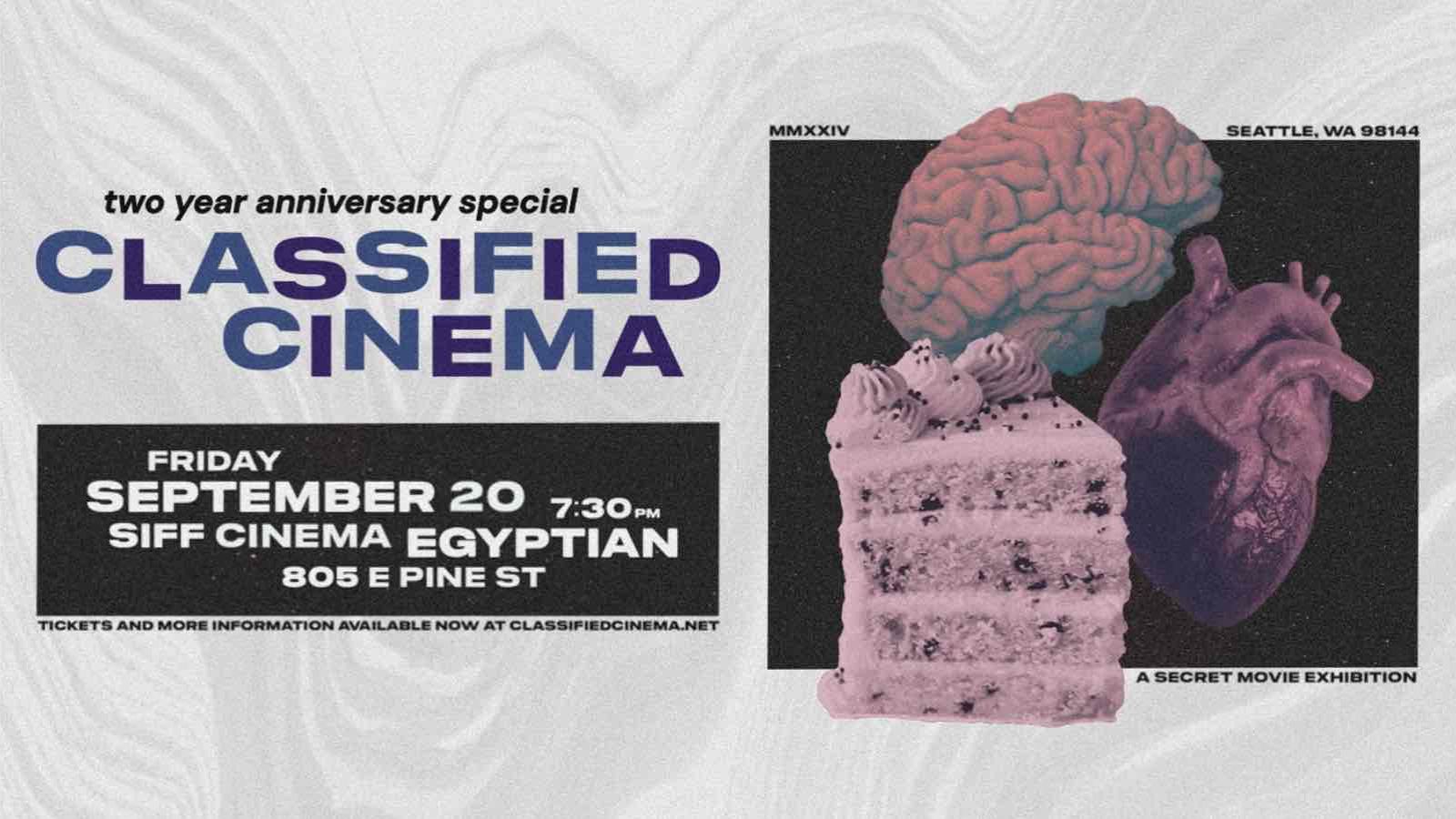 CLASSIFIED CINEMA TWO YEAR ANNIVERSARY SPECIAL