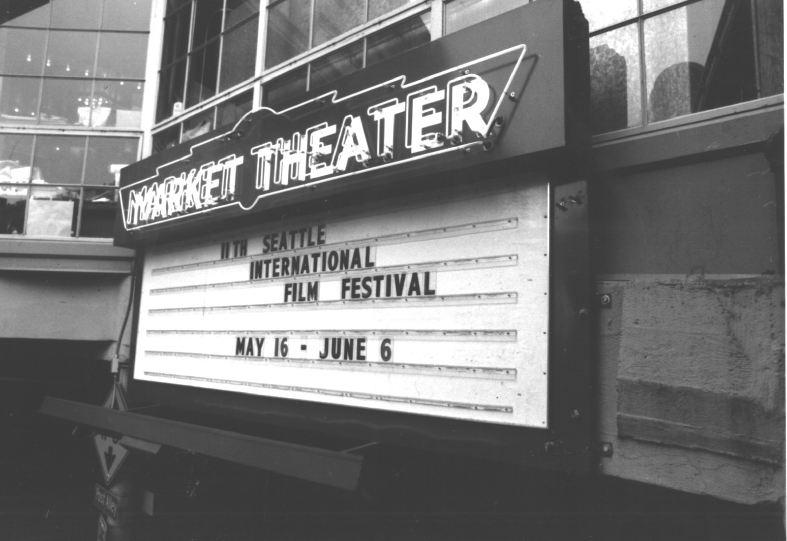 The Market Theatre (added as a venue in 1985) celebrates the 11th Seattle International Film Festival