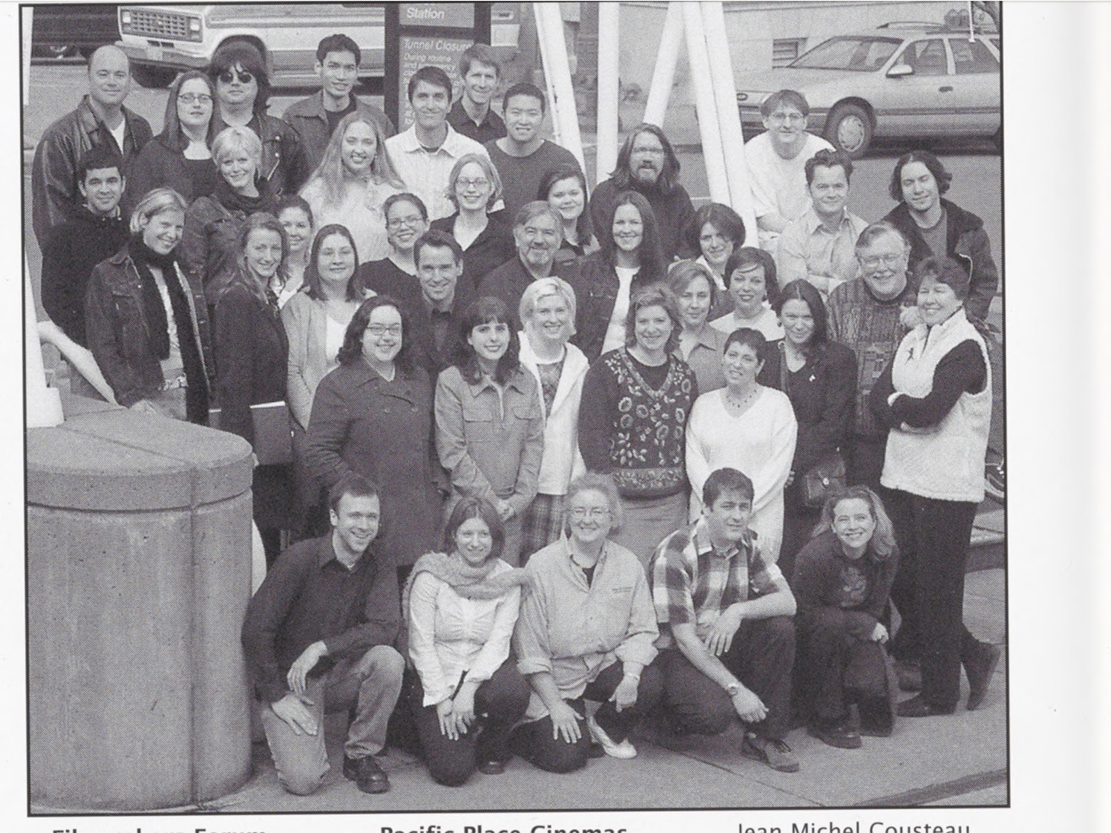 SIFF staff, including long-time programmers, Dan Doody (and a 2002 Print Traffic Manager), Maryna Ajaja, and Ruth Hayler, and festival founder, Darryl Macdonald