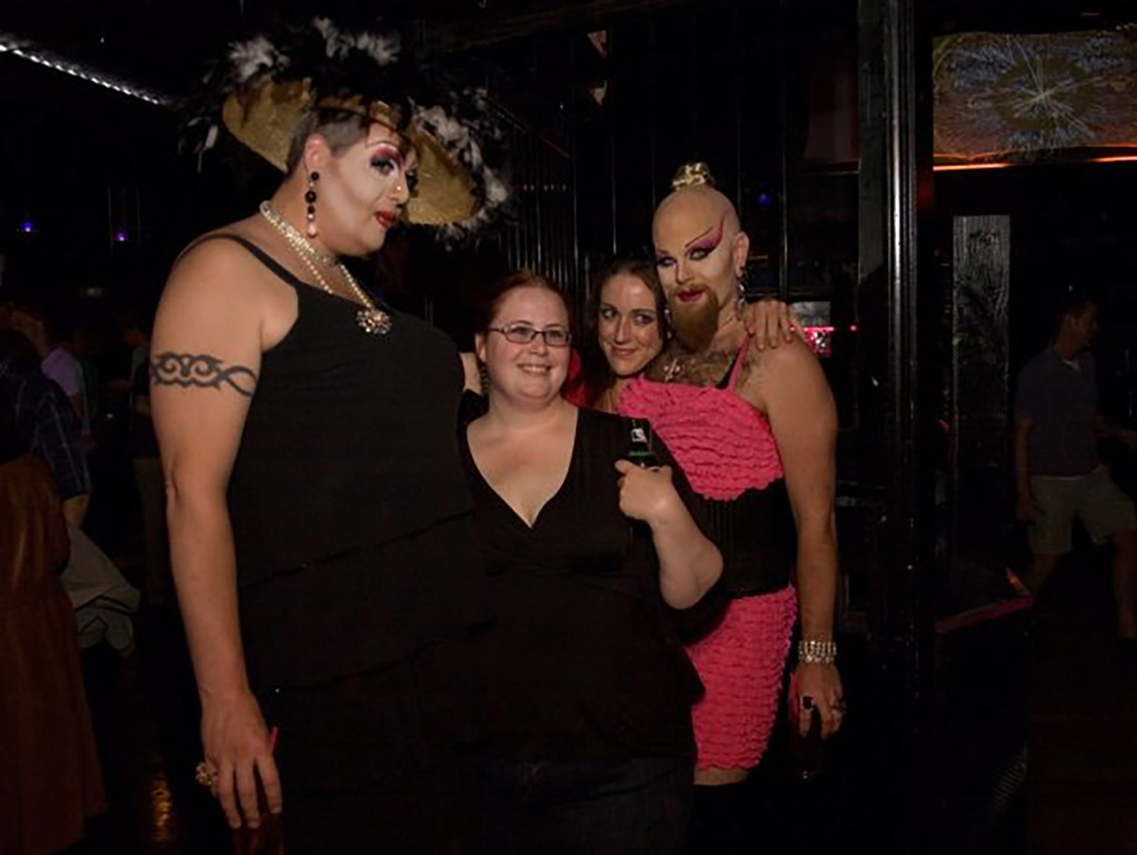 Attendees of the Gay-La reception at Neighbours Nightclub and Lounge, which followed a screening of Patrik Age 1.5 at Egyptian