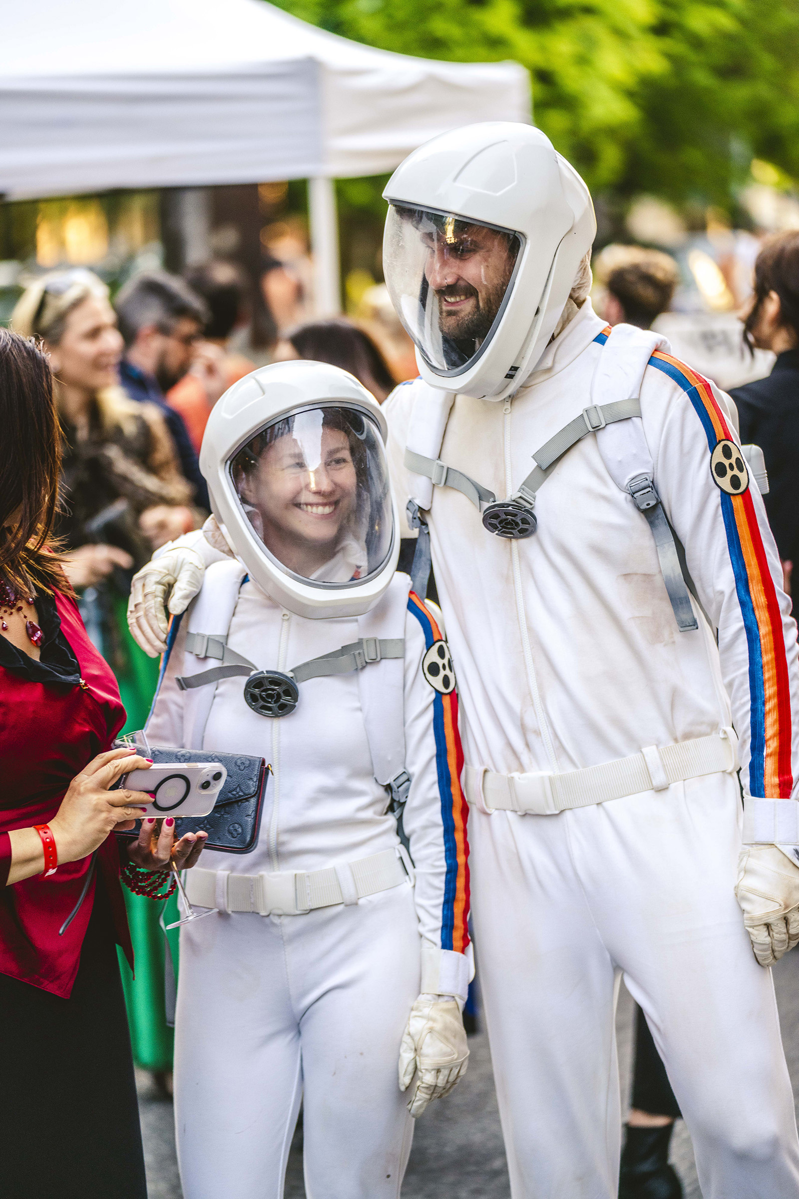 Special guests for Opening Night included astronauts from the actual movieverse, come to life from the festival trailer